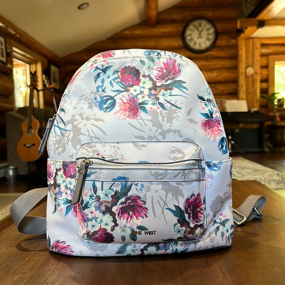 Nine West Floral Back Pack